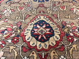 Antique  Farahan Rug 4' 4" x 6' 7"