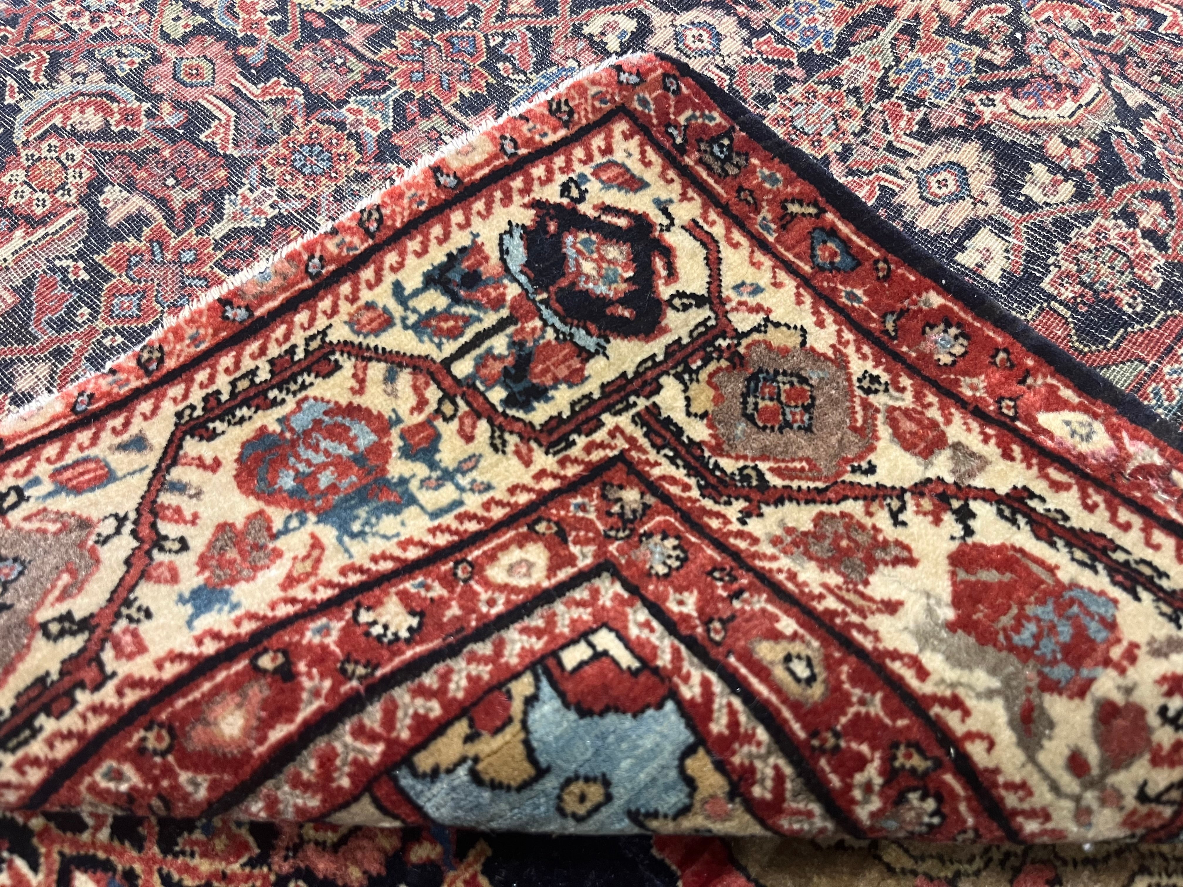Antique  Farahan Rug 4' 4" x 6' 7"