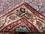 Antique  Farahan Rug 4' 4" x 6' 7"
