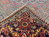 Antique  Kashan Rug 4'4" x 7' 2''