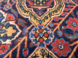 Antique  Kashan Rug 4'4" x 7' 2''