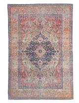 Antique Mohtasham Kashan Rug 4' 2" x 6' 3"