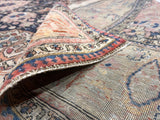 Antique Mohtasham Kashan Rug 4' 2" x 6' 3"