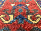 Antique Caucasian Fakhralou Kazak Rug 5' 2'' x 6' 0"