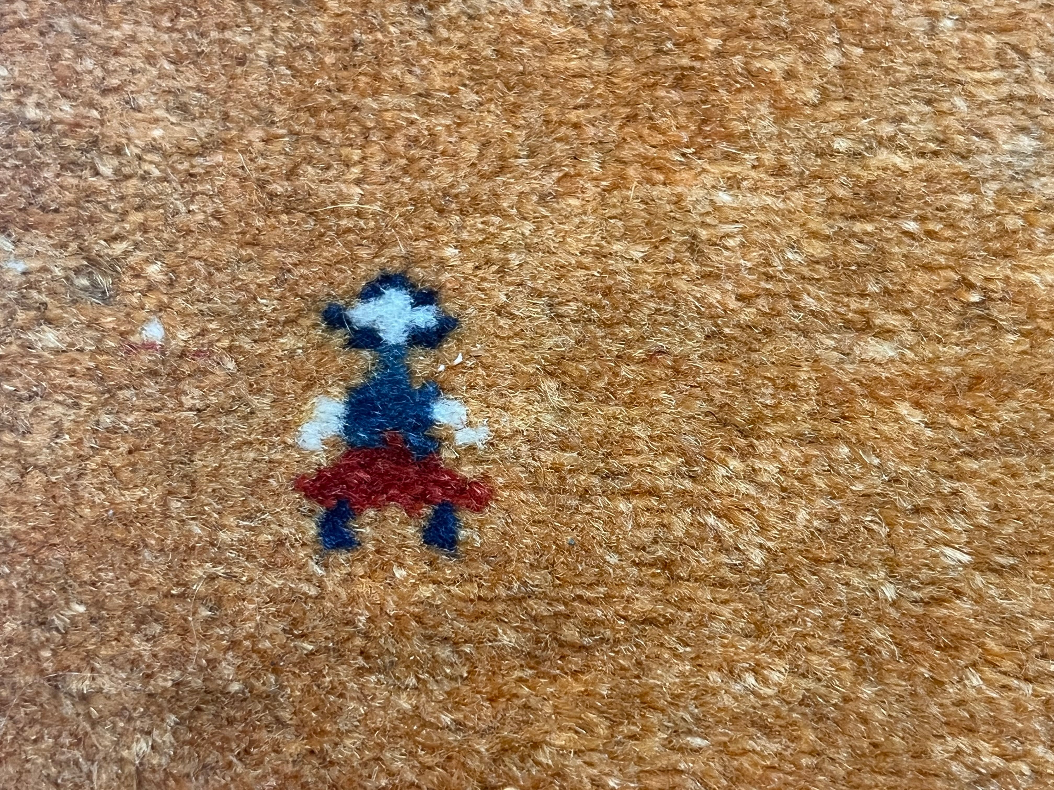 Vintage  Gabbeh Rug 8' 7'' x 11' 9''