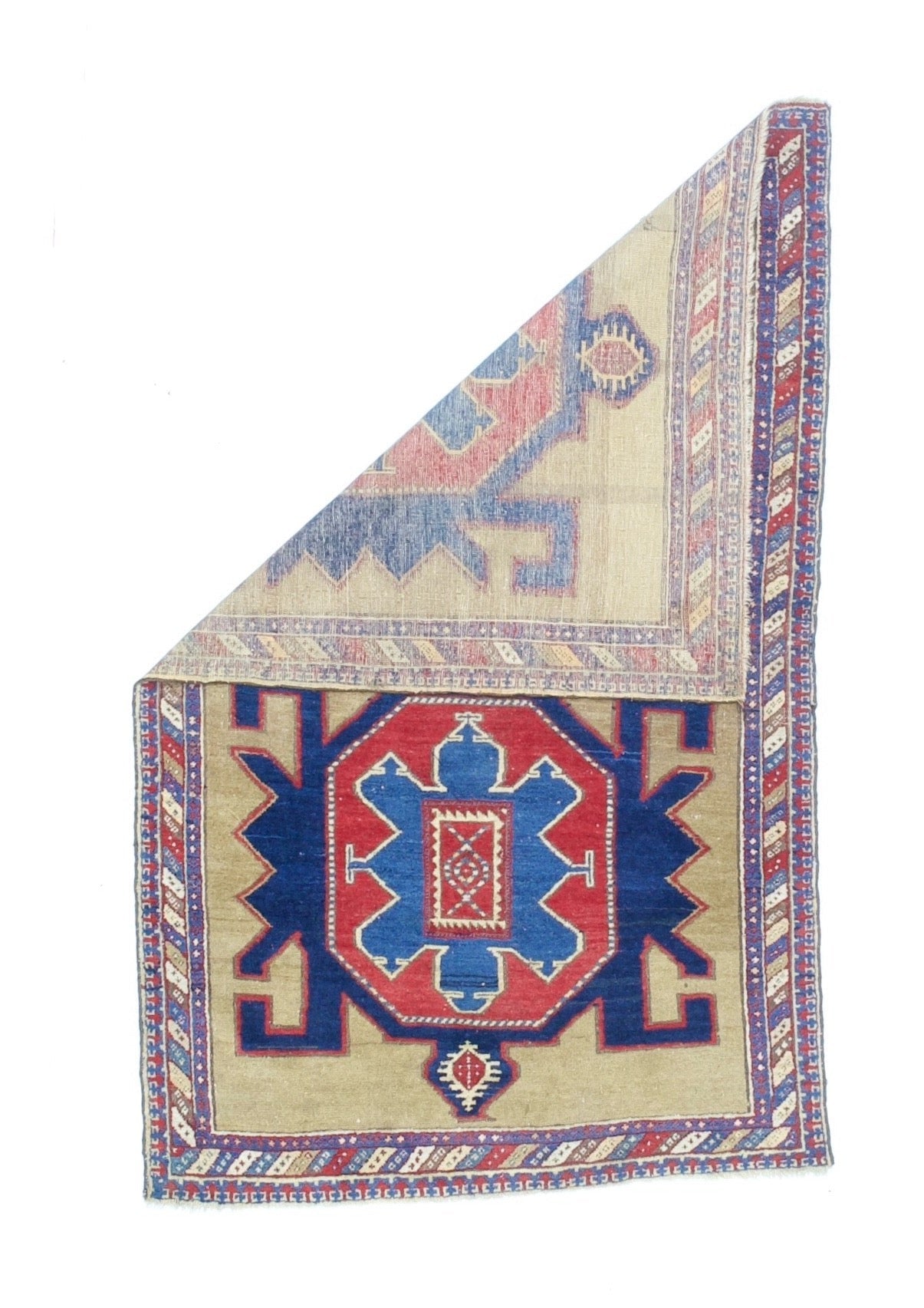 Fine Antique Caucasian Kuba Rug 3' 11" x 6' 4"