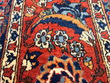 Antique Kashan Rug 5' 0" x 9' 0"
