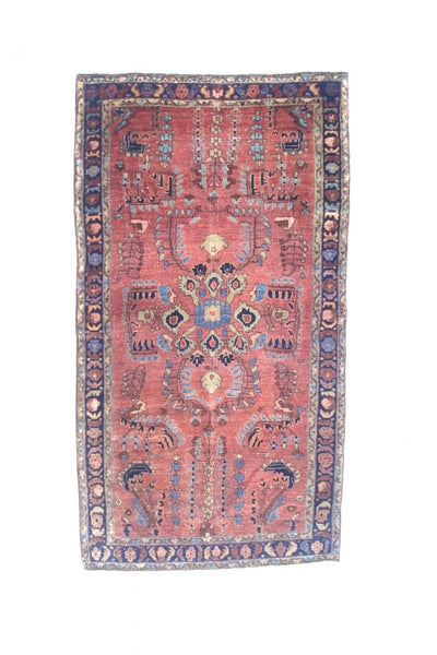 Antique  Sarouk Rug 2'8