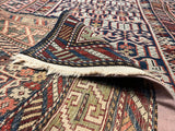 Fine Antique Caucasian Shirvan Konagand Rug 3'9" x 4' 7"