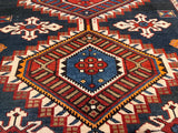 Antique Caucasian Karakashli Rug 3'11" x 6' 0"