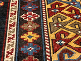 Antique Caucasian Karakashli Rug 3'11" x 6' 0"
