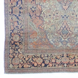 Antique  Mohtasham Kashan Rug 4'5" x 6' 8"