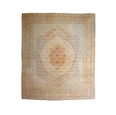 Fine Antique  Haji Jalili Tabriz Rug 9' 11'' x 11' 9''