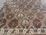 Antique  Tribal Khamseh Rug 5'2" x 8' 2''