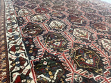 Antique  Tribal Khamseh Rug 5'2" x 8' 2''