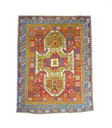 Fine Antique Sevan Kazak Rug 5' 9" x 7' 7''