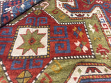 Fine Antique Sevan Kazak Rug 5' 9" x 7' 7''