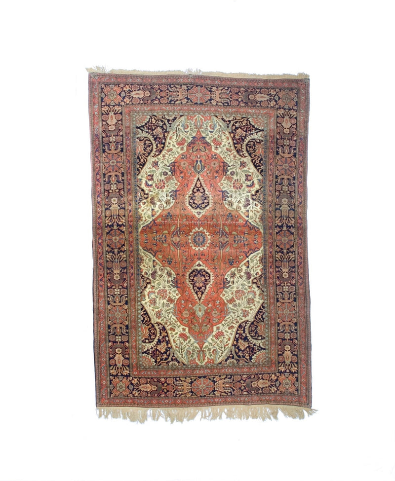 Antique  Mohtasham Kashan 4' 3
