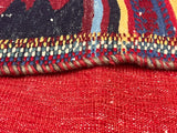 Antique Persian Tribal Kilim Rug 3'4" x 3' 9"