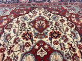 Antique  Mohtasham Kashan Rug 4'5" x 6' 9"
