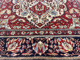 Antique  Mohtasham Kashan Rug 4'5" x 6' 9"