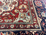 Antique  Mohtasham Kashan Rug 4'5" x 6' 9"