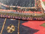 Antique  Tribal Kilim Rug 4'5" x 4' 11''