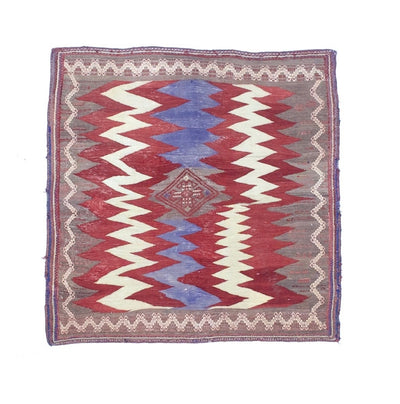Antique  Tribal Kilim Rug 3'9