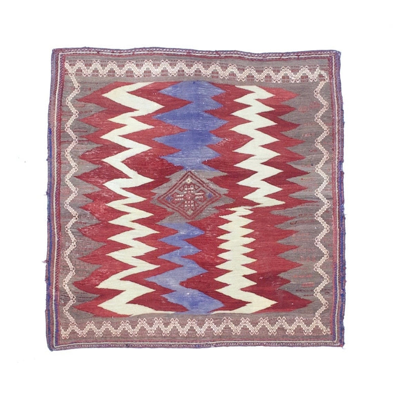 Antique  Tribal Kilim Rug 3'9