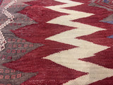 Antique  Tribal Kilim Rug 3'9" x 3' 10''