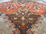 Fine Antique Turkish Short Wool Runner 2'11" x 5' 10"