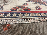 Fine Antique Turkish Short Wool Runner 2'11" x 5' 10"