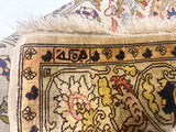Extremely Fine Antique Silk Rug 2'0" x 3' 5''