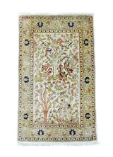 Extremely Fine Antique Silk Rug 2'0" x 3' 5''