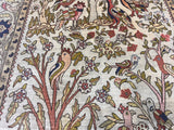 Extremely Fine Antique Silk Rug 2'0" x 3' 5''