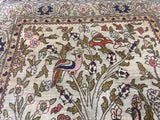 Extremely Fine Antique Silk Rug 2'0" x 3' 5''