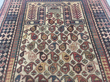 Antique Caucasian Shirvan Rug 2'9" x 5' 7"