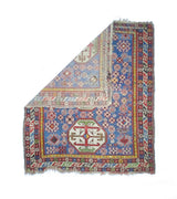 Antique Caucasian Shirvan Rug 3'9" x 4' 3"