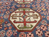 Antique Caucasian Shirvan Rug 3'9" x 4' 3"
