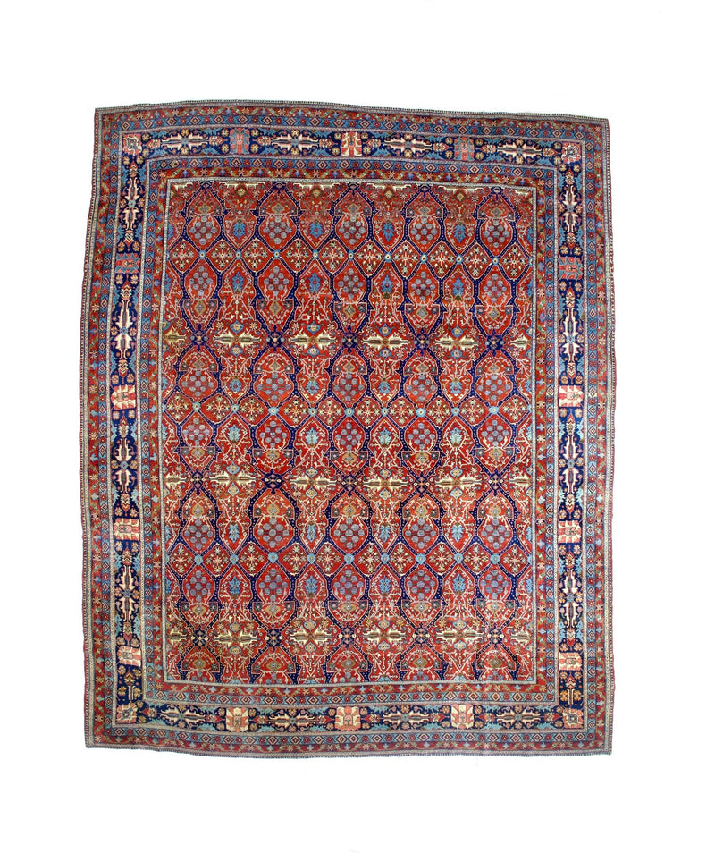 Antique Mohtasham Rug 10'5