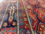 Antique Mohtasham Rug 10'5" x 13' 1"