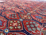 Antique Mohtasham Rug 10'5" x 13' 1"