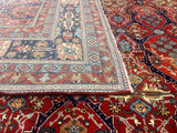 Antique Mohtasham Rug 10'5" x 13' 1"