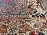 Antique Persian Lavar Kerman Rug 5'5" x 7' 6''