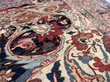 Antique Persian Lavar Kerman Rug 5'5" x 7' 6''
