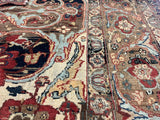 Antique Persian Lavar Kerman Rug 5'5" x 7' 6''
