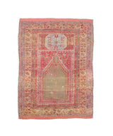 Antique Turkish Anatolian Rug 3'9" x 5' 2"