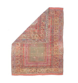 Antique Turkish Anatolian Rug 3'9" x 5' 2"