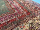 Antique Turkish Anatolian Rug 3'9" x 5' 2"