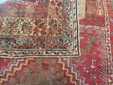 Antique Turkish Anatolian Rug 3'9" x 5' 2"